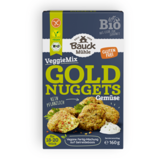 VeggieMix Gold Nuggets Gemüse Bauck 